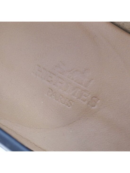 Hermes Loafers Moccasins Series Business Shoes Leather